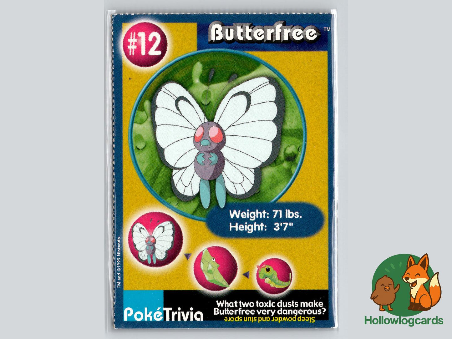 Butterfree (12) Pokémon Card
