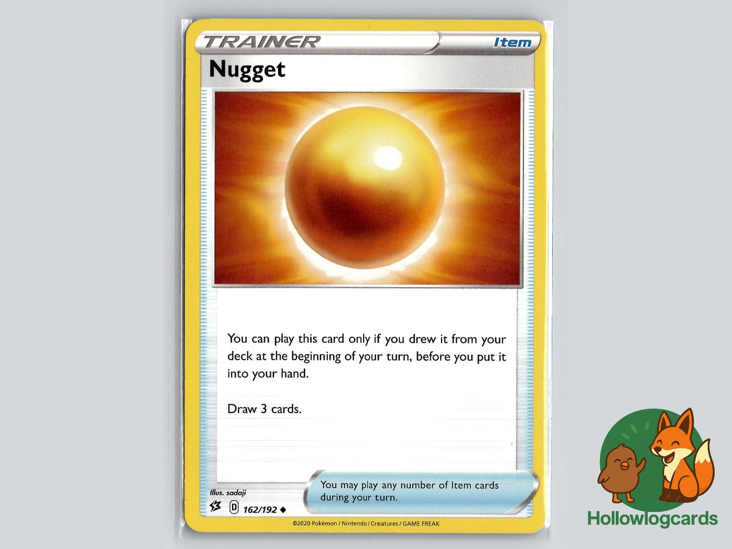 Nugget (162/192) - Rebel Clash Pokémon Card