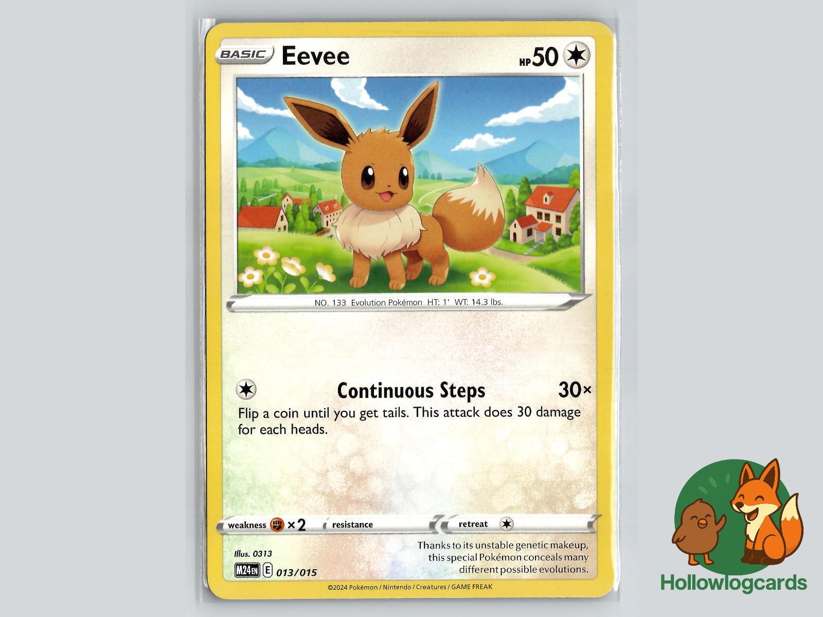Eevee (013/015) Pokémon Card