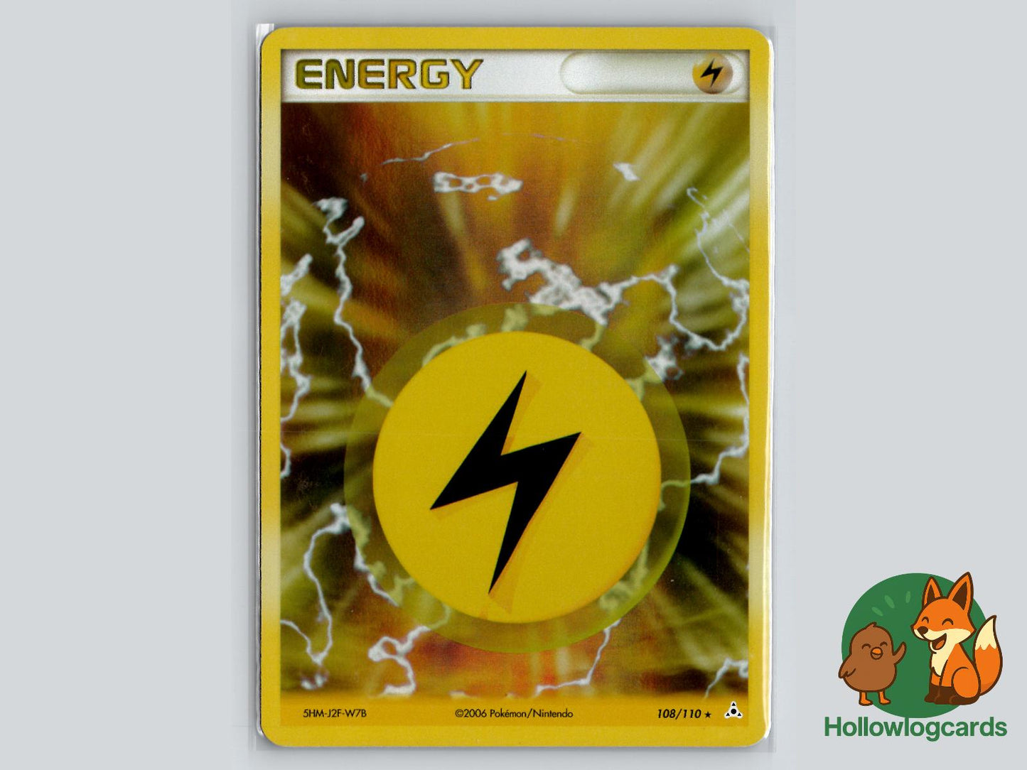 Lightning Energy (108/110) - Holon Phantoms Pokémon Card