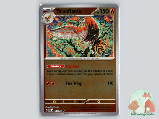 Talonflame (014/088) Pokémon Card