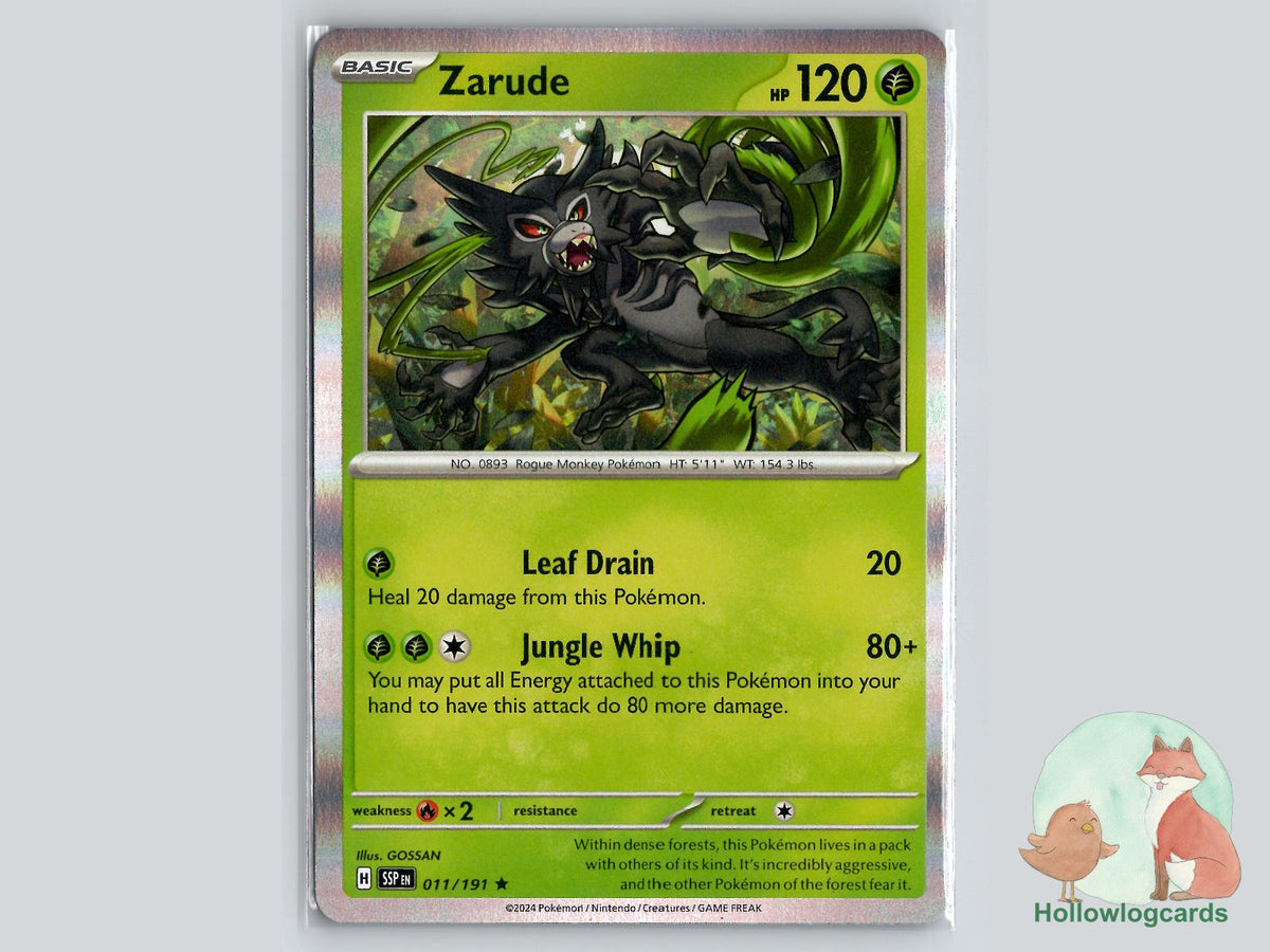 Zarude (011/191) - Surging Sparks Pokémon Card