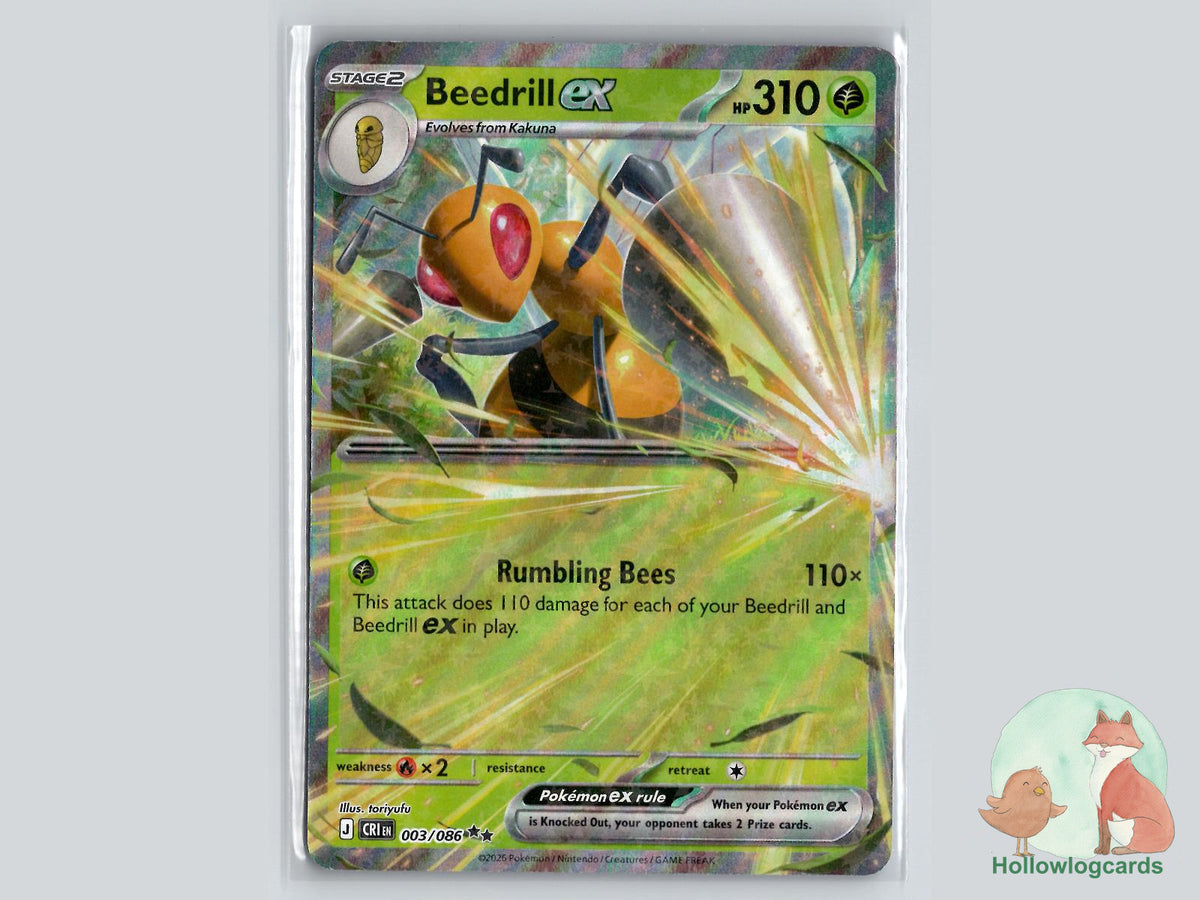 Beedrill ex (003/086) Pokémon Card