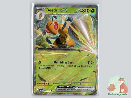 Beedrill ex (003/086) Pokémon Card