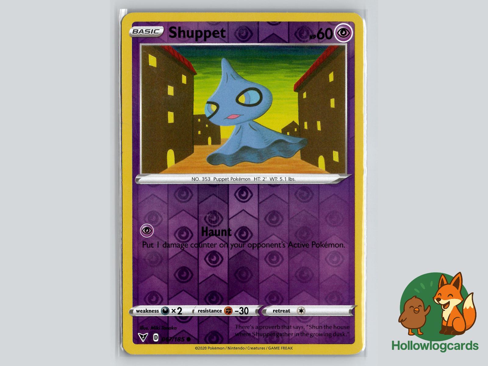 Shuppet (067/185) - Vivid Voltage Pokémon Card