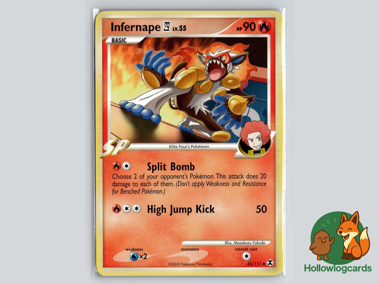 Infernape E4 (43/111) - Rising Rivals Pokémon Card