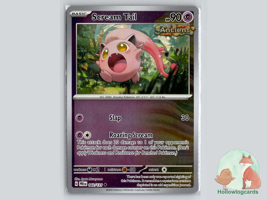 Scream Tail (042/131) - Prismatic Evolutions Pokémon Card