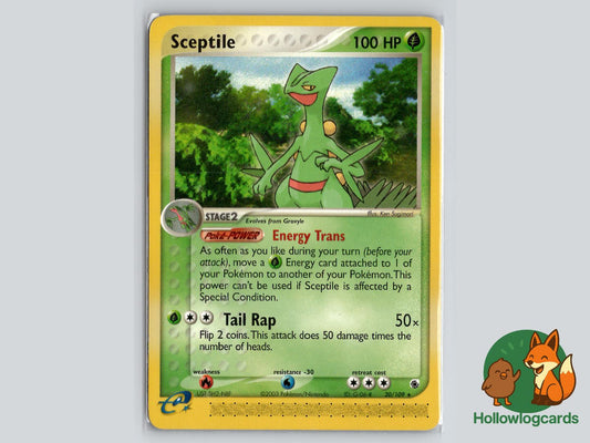 Sceptile (20/109) - Ruby & Sapphire Pokémon Card