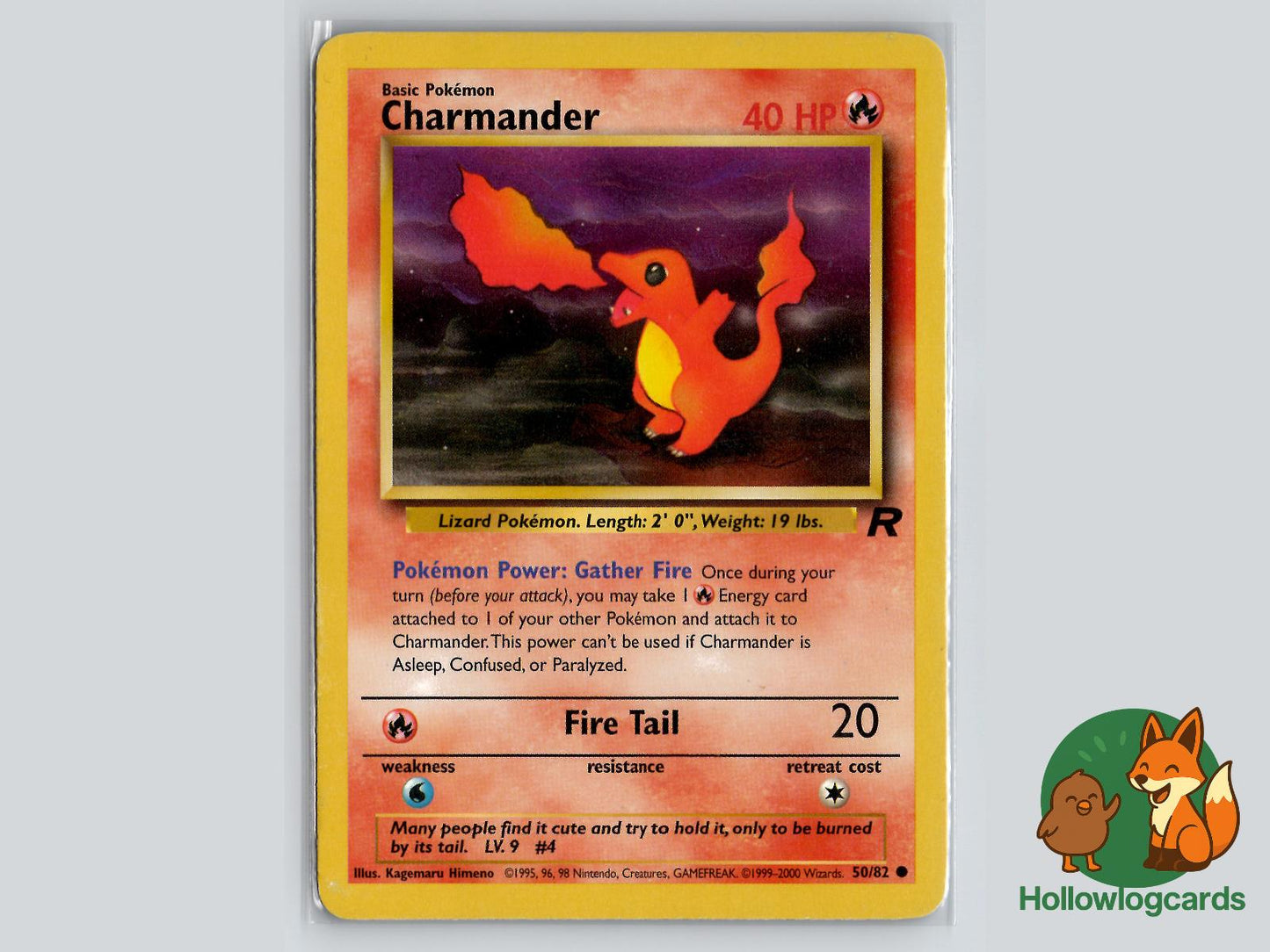 Charmander (50/82) - Team Rocket Pokémon Card