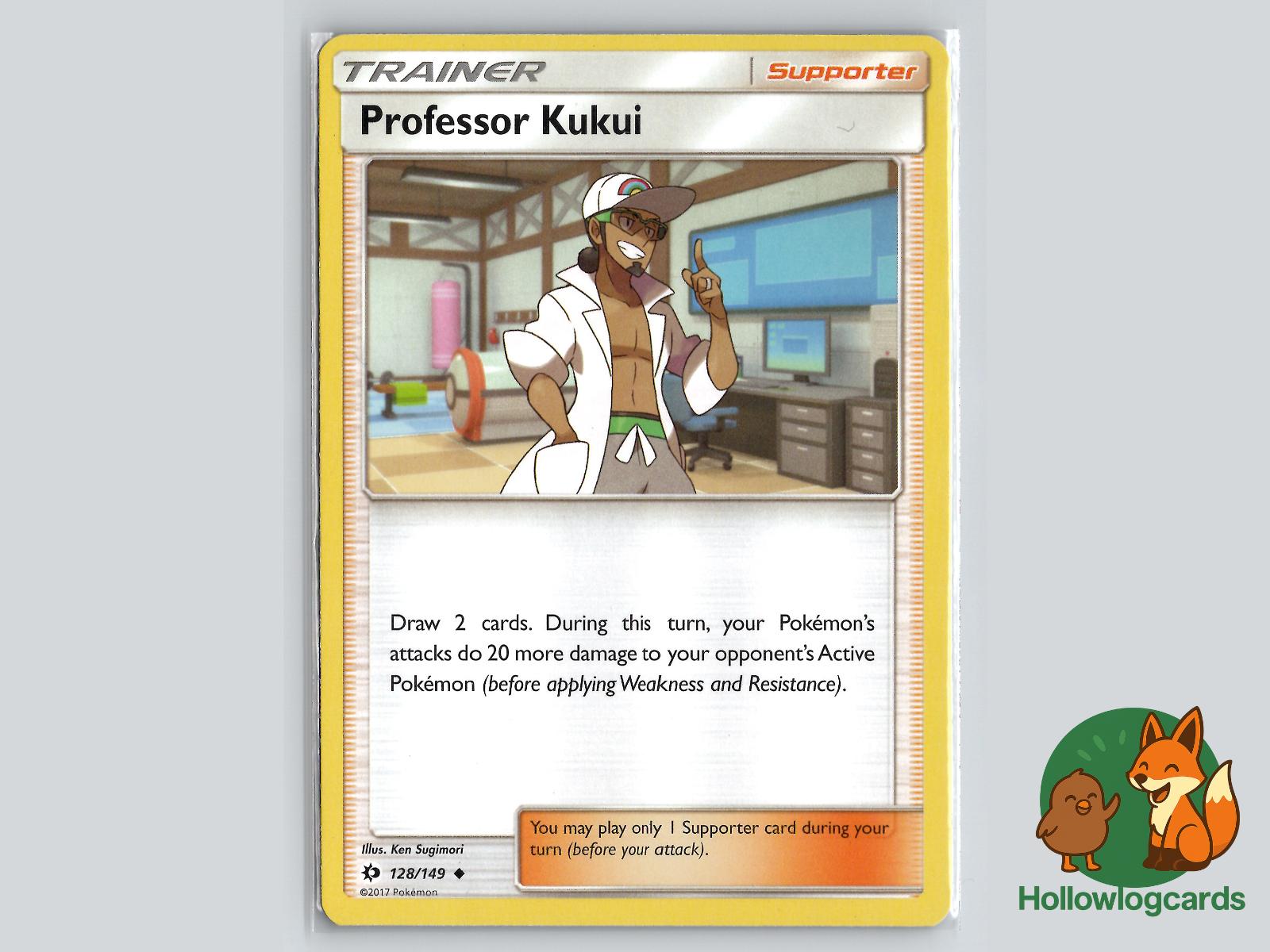 Professor Kukui (128/149) - Base Pokémon Card