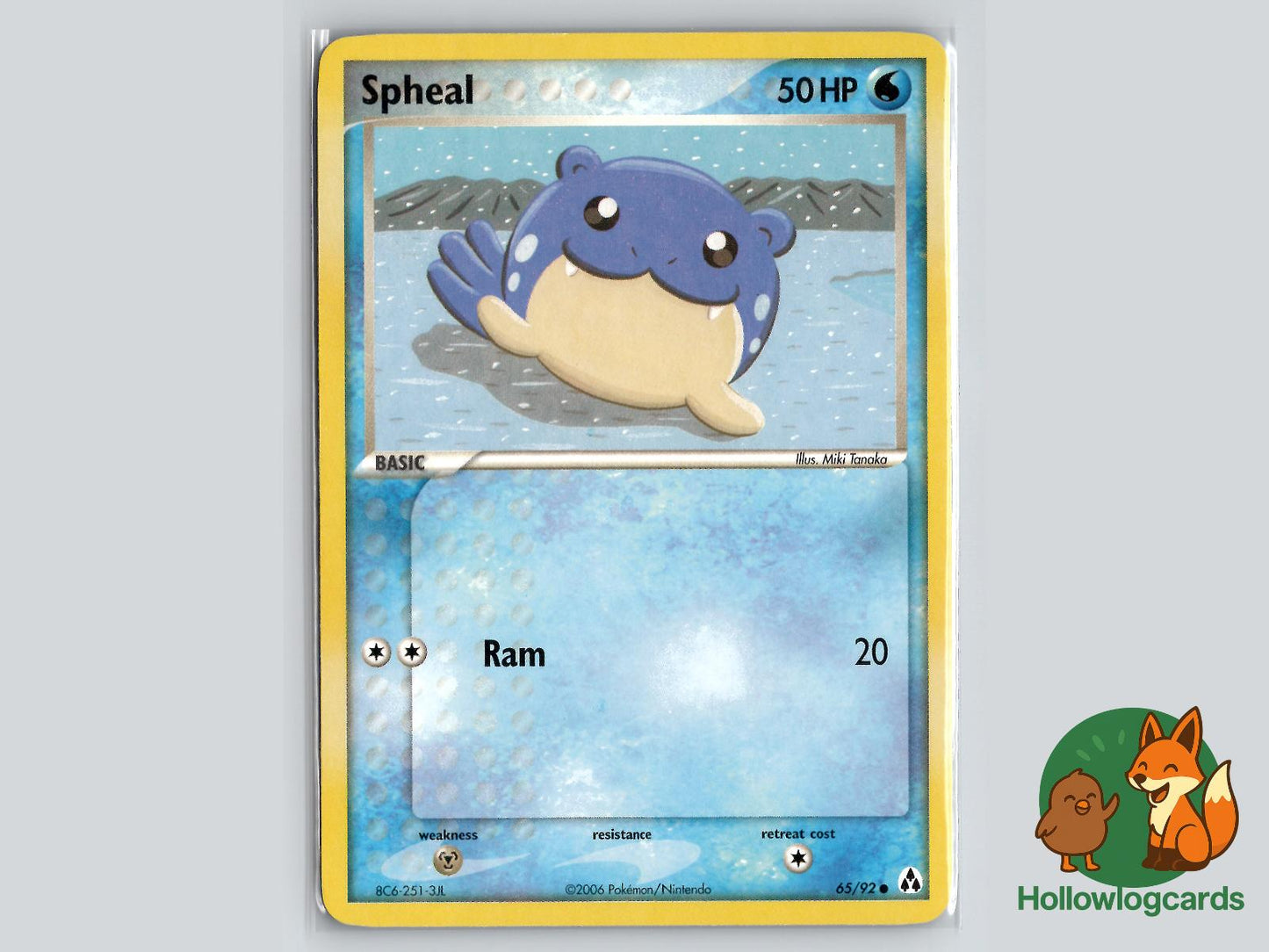 Spheal (65/92) - Legend Maker Pokémon Card