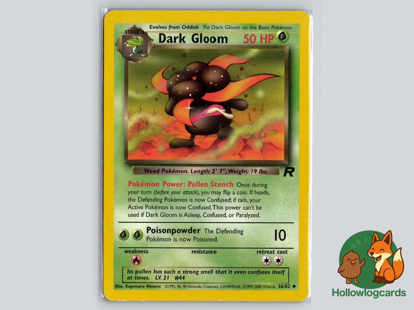Dark Gloom (36/82) - Team Rocket Pokémon Card