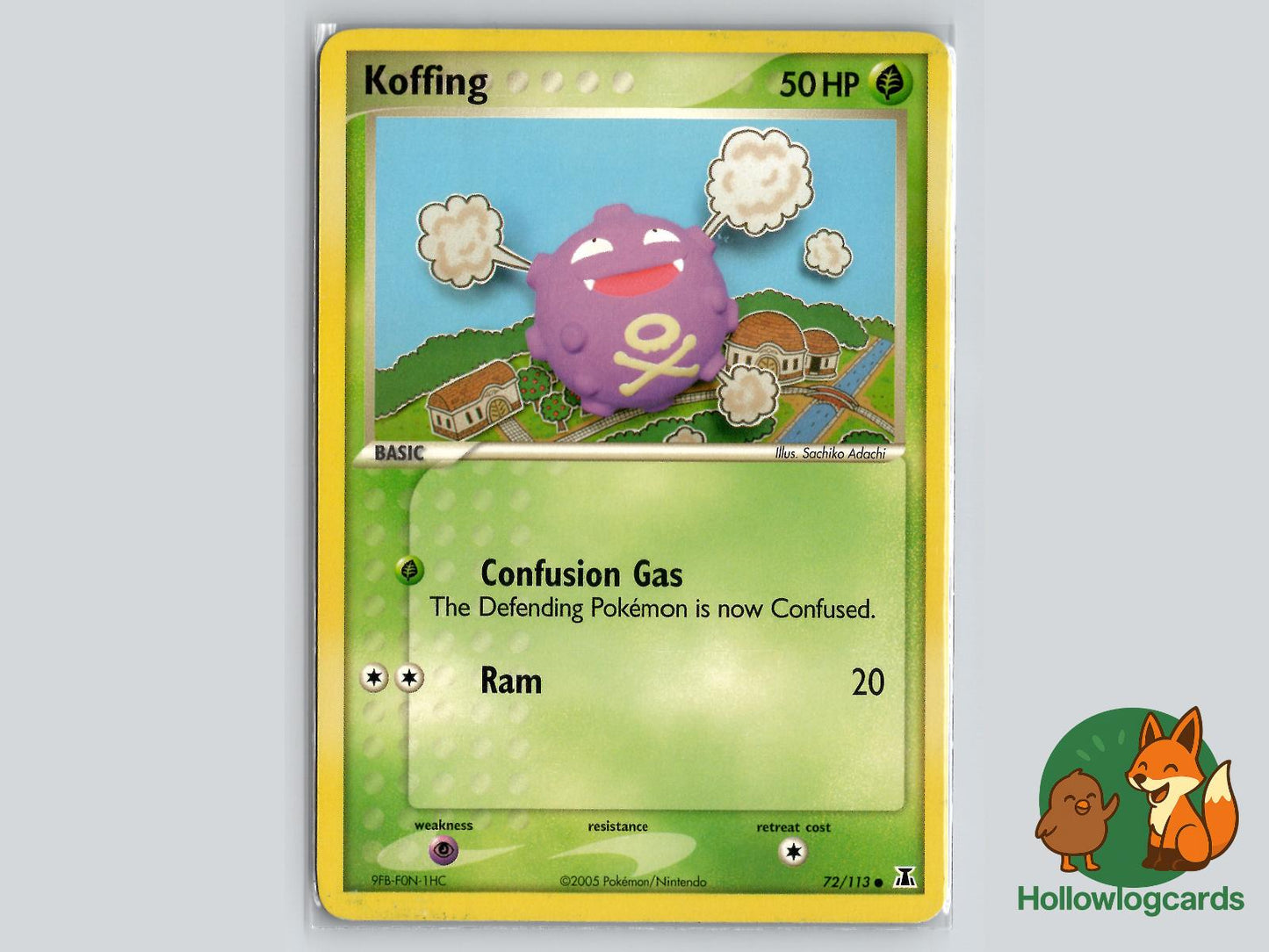 Koffing (72/113) - Delta Species Pokémon Card