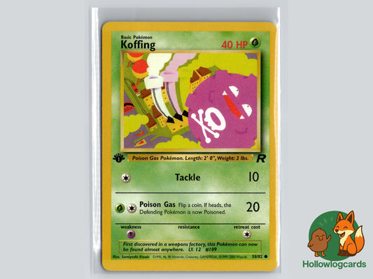 Image of Koffing Team Rocket (RO) #58