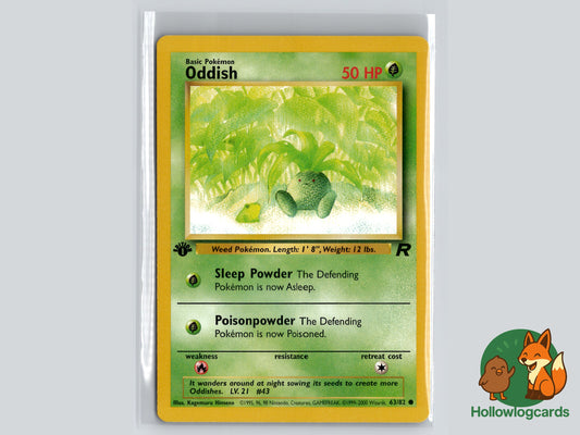 Image of Oddish Team Rocket (RO) #63