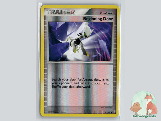 Beginning Door (82/99) - Arceus Pokémon Card