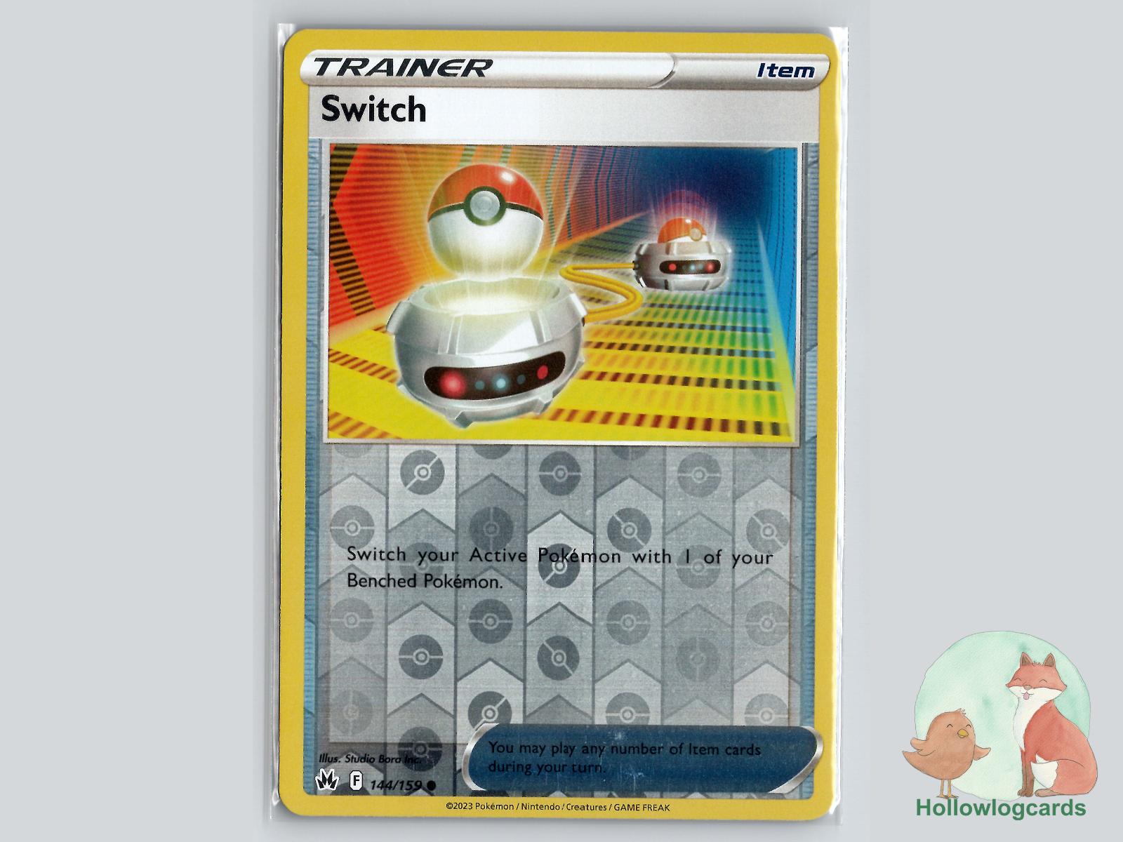 Switch (144/159) - Crown Zenith Pokémon Card