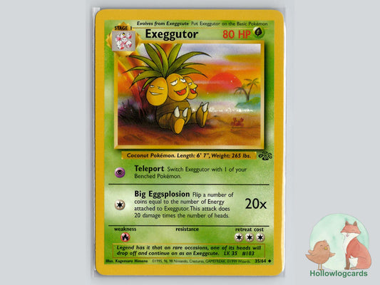 Exeggutor (35/64) - Jungle Pokémon Card