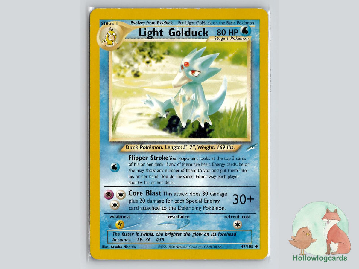 Light Golduck (47/105) - Neo Destiny Pokémon Card