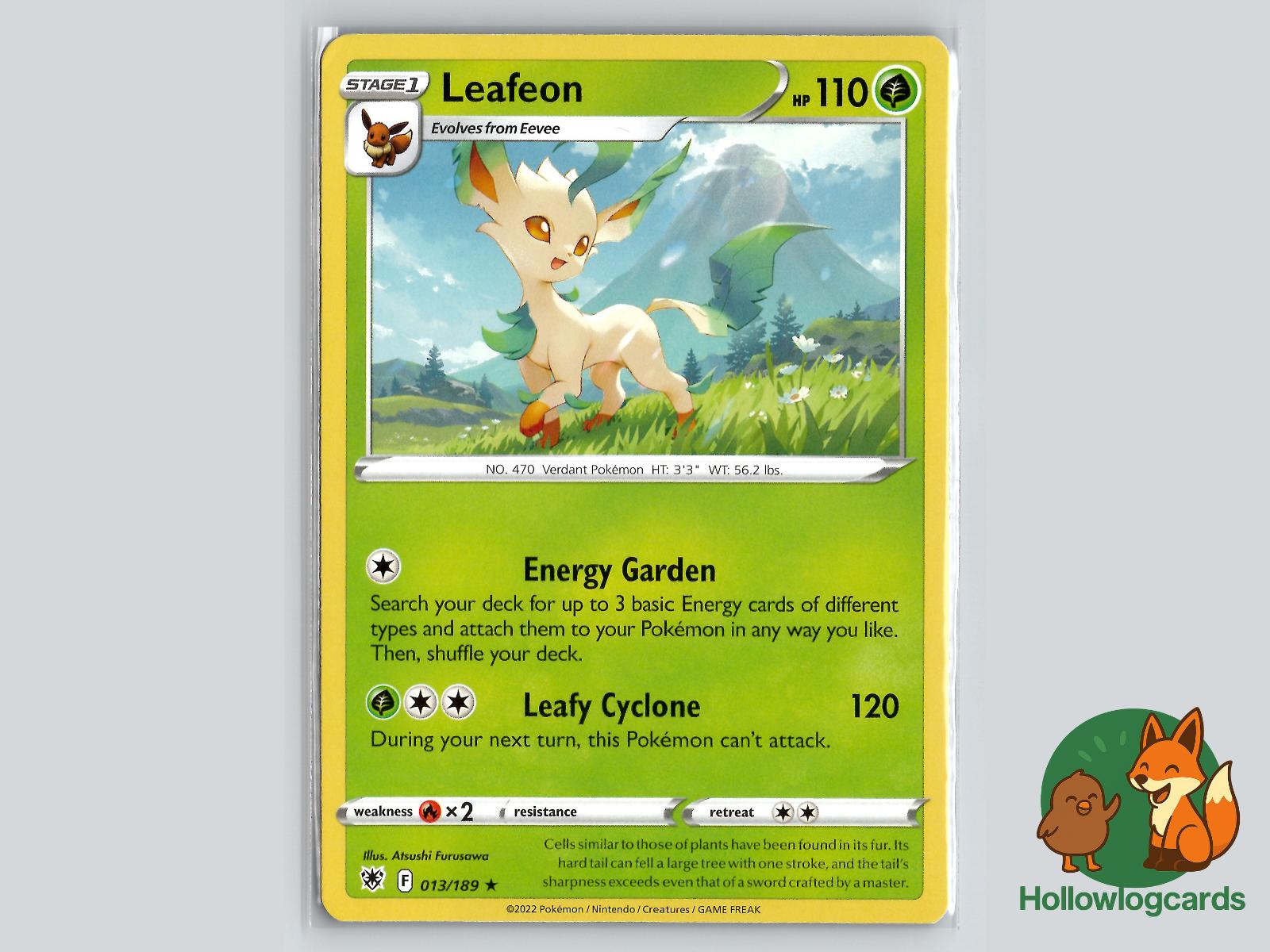 Leafeon (013/189) - Astral Radiance Pokémon Card