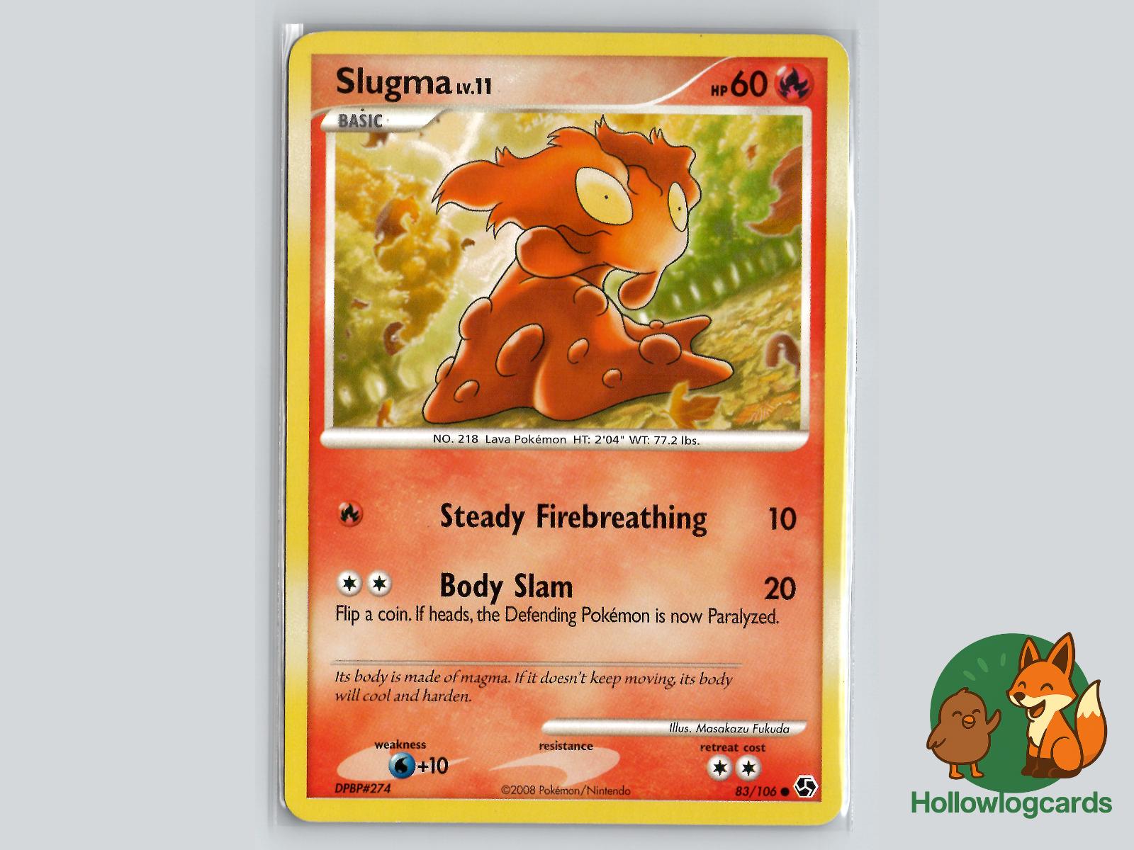 Slugma (83/106) - Great Encounters Pokémon Card