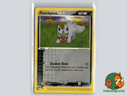 Poochyena (65/109) - Ruby & Sapphire Pokémon Card