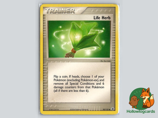 Life Herb (93/112) - FireRed & LeafGreen Pokémon Card