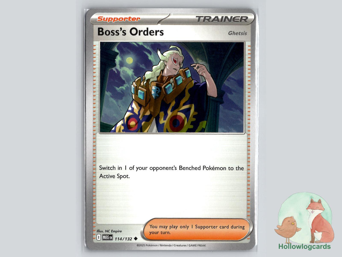 Boss's Orders (114/132) - Mega Evolution Pokémon Card