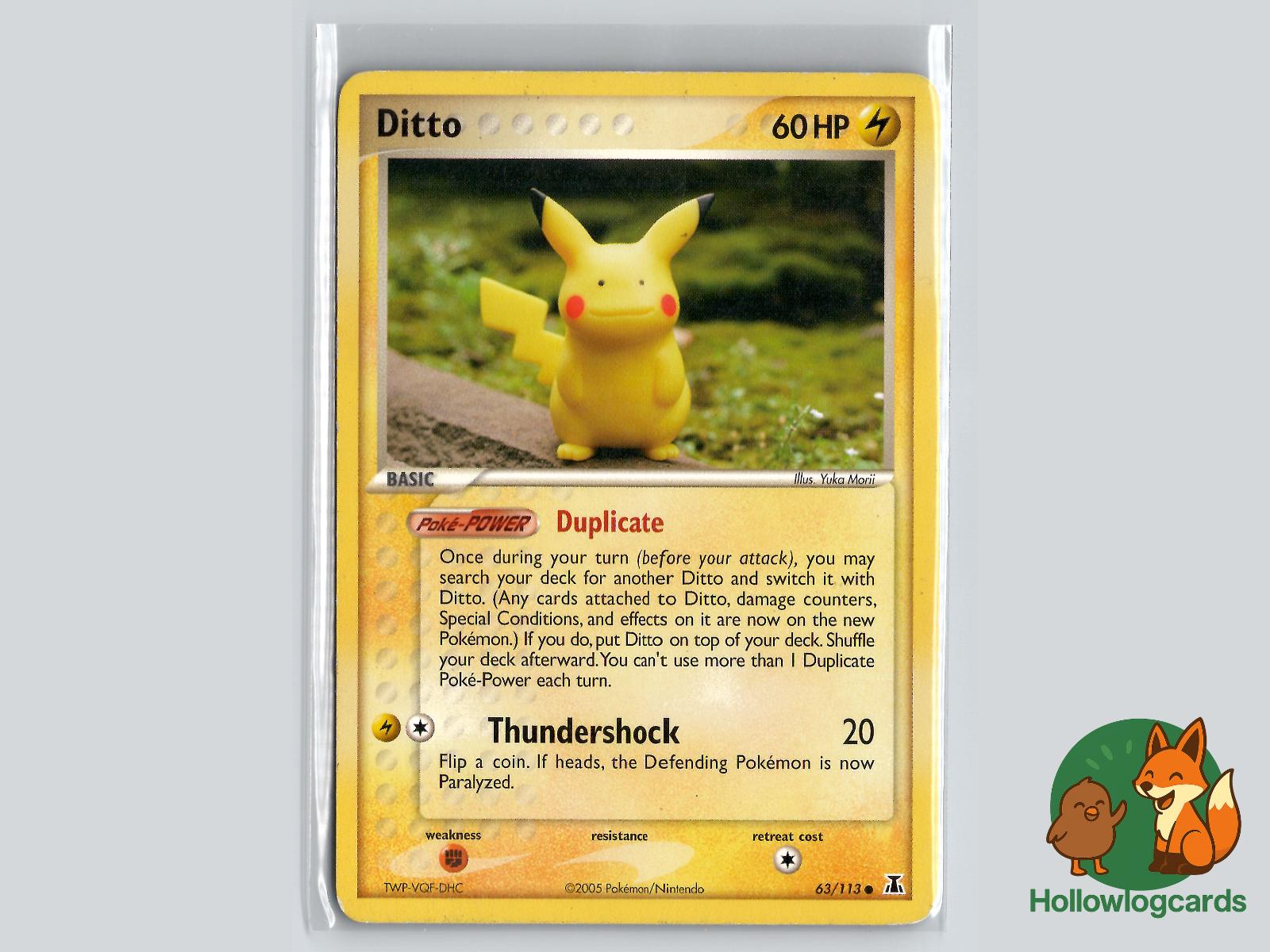 Ditto (63/113) - Delta Species Pokémon Card