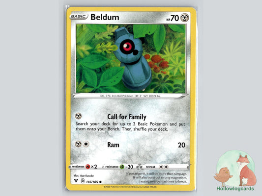 Beldum (116/185) - Vivid Voltage Pokémon Card