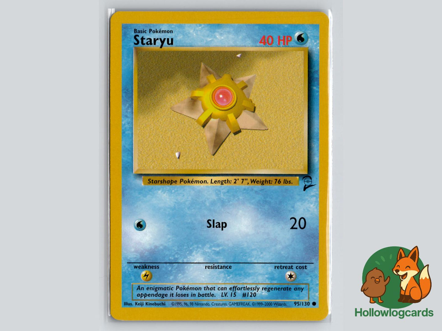 Staryu (95/130) - Base Set 2 Pokémon Card