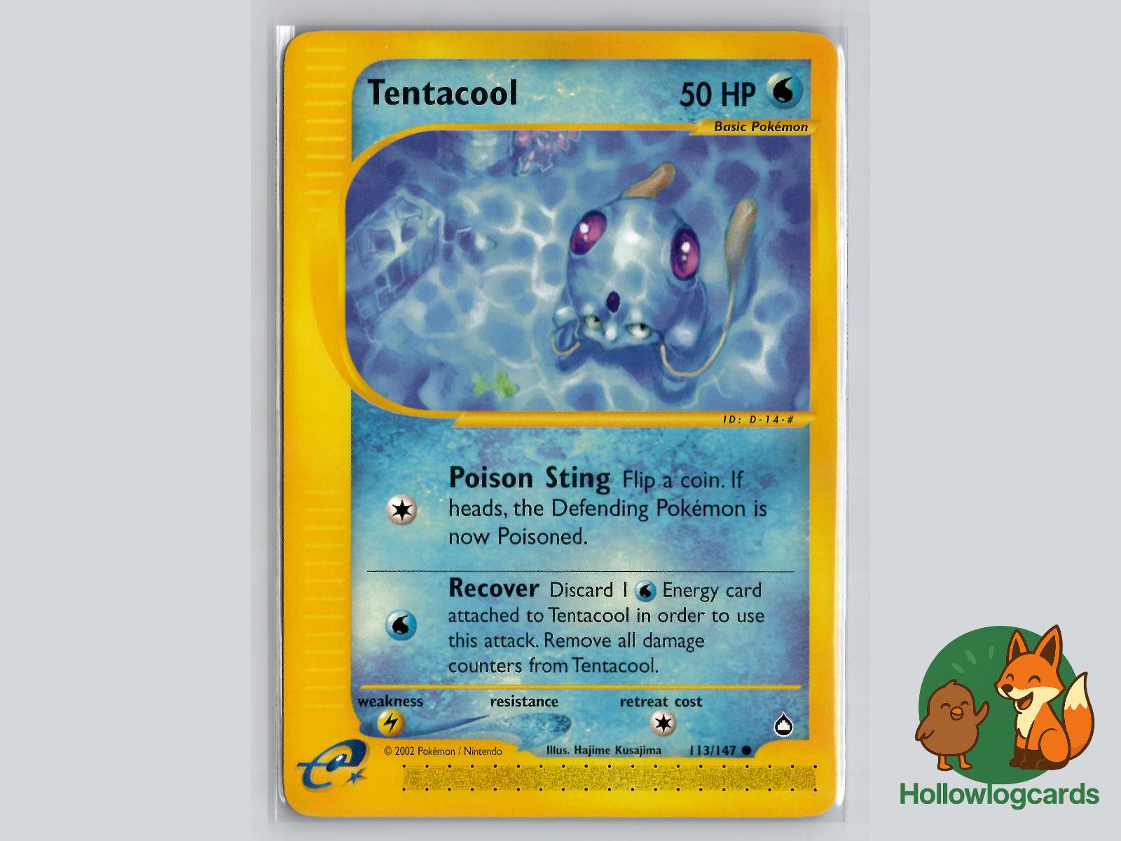 Tentacool (113/147) - Aquapolis Pokémon Card