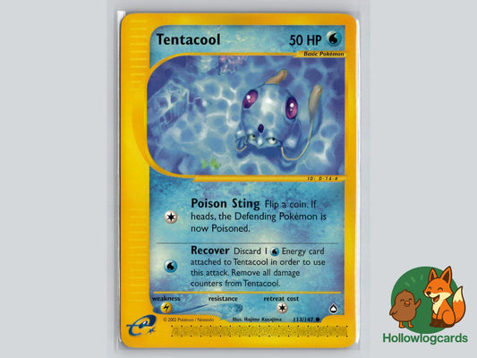 Tentacool (113/147) - Aquapolis Pokémon Card