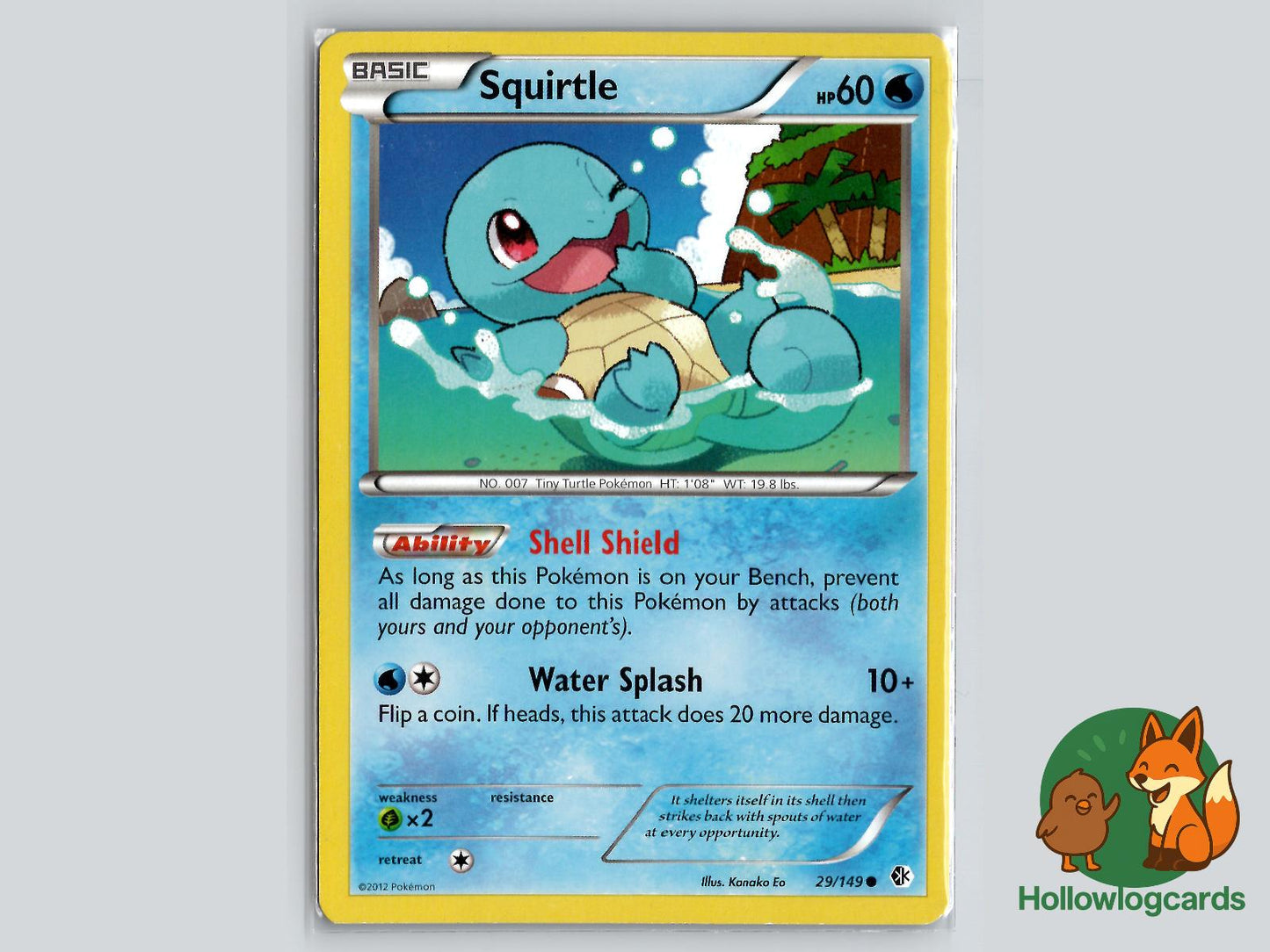 Squirtle (29/149) - Boundaries Crossed Pokémon Card
