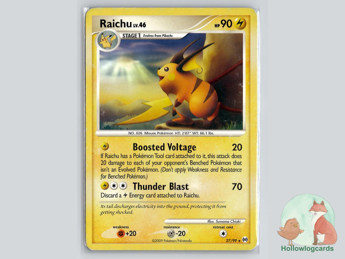 Raichu (27/99) - Arceus Pokémon Card