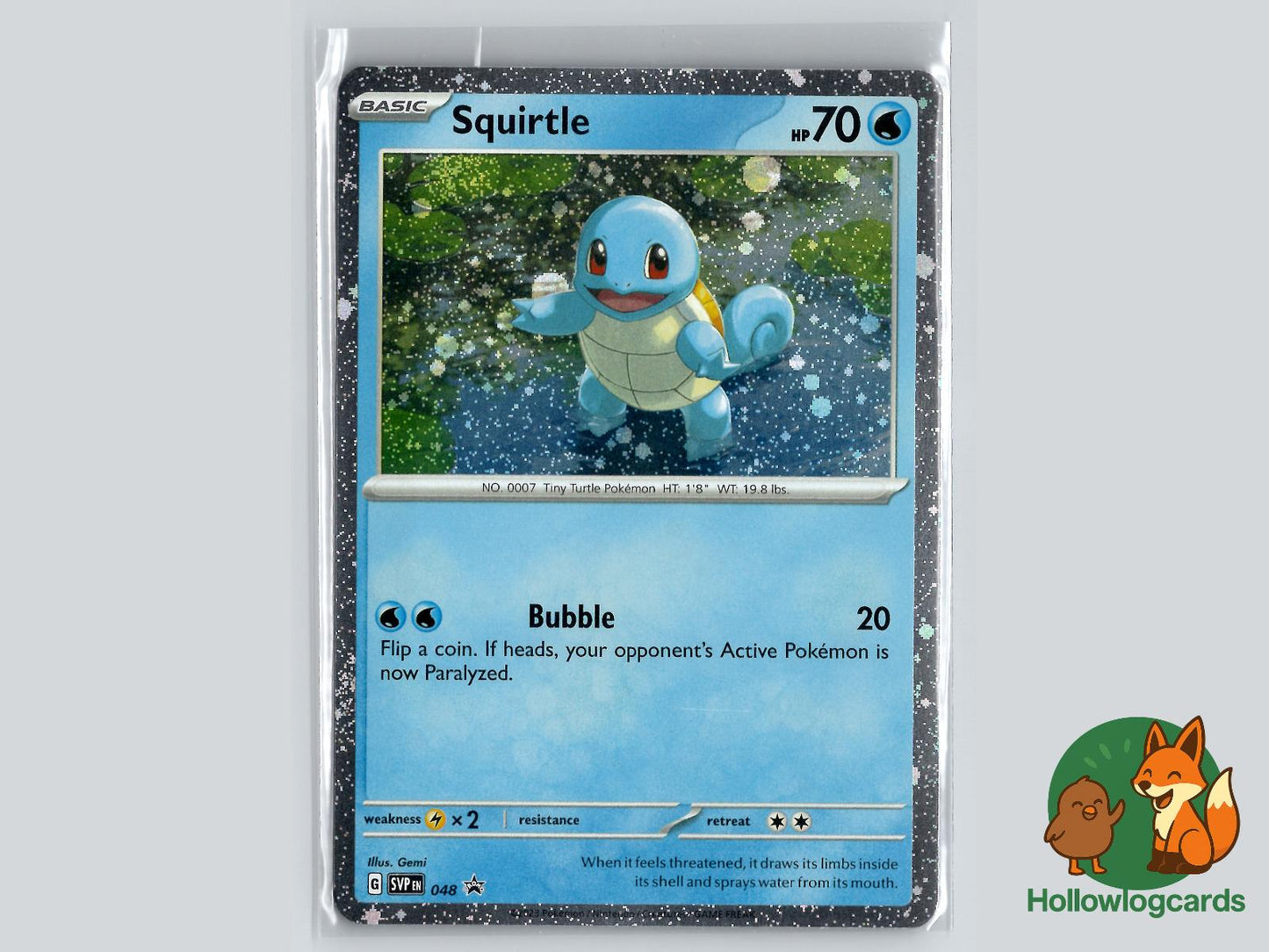 Squirtle (048) - Scarlet & Violet Pokémon Card