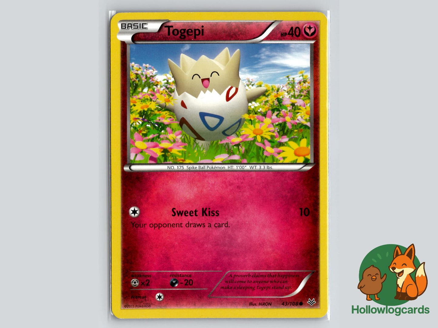 Togepi (43/108) - Roaring Skies Pokémon Card