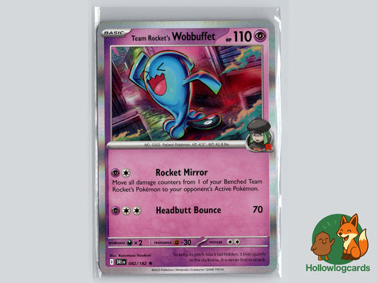 Image of Team Rockets Wobbuffet Destined Rivals (DRI) #082