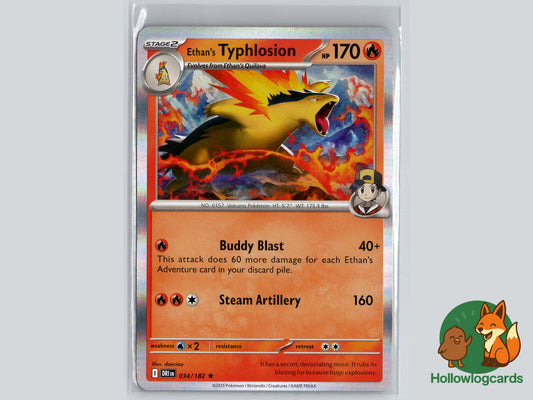 Image of Ethans Typhlosion Destined Rivals (DRI) #034