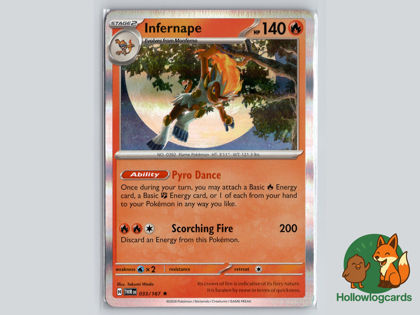 Image of Infernape Twilight Masquerade (TWM) #033