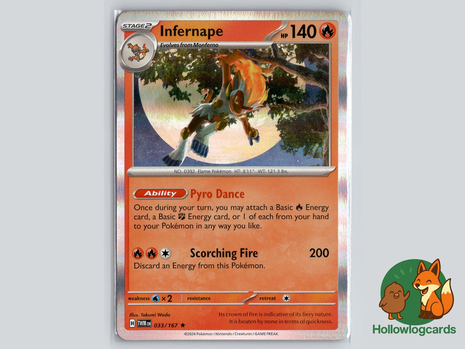 Image of Infernape Twilight Masquerade (TWM) #033