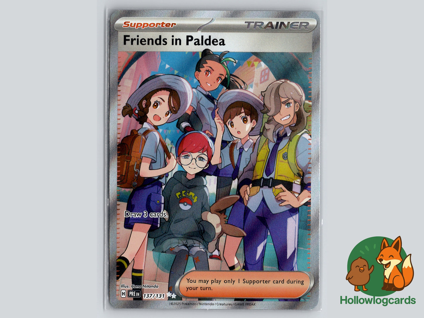 Image of Friends in Paldea Prismatic Evolutions (PRE) #137