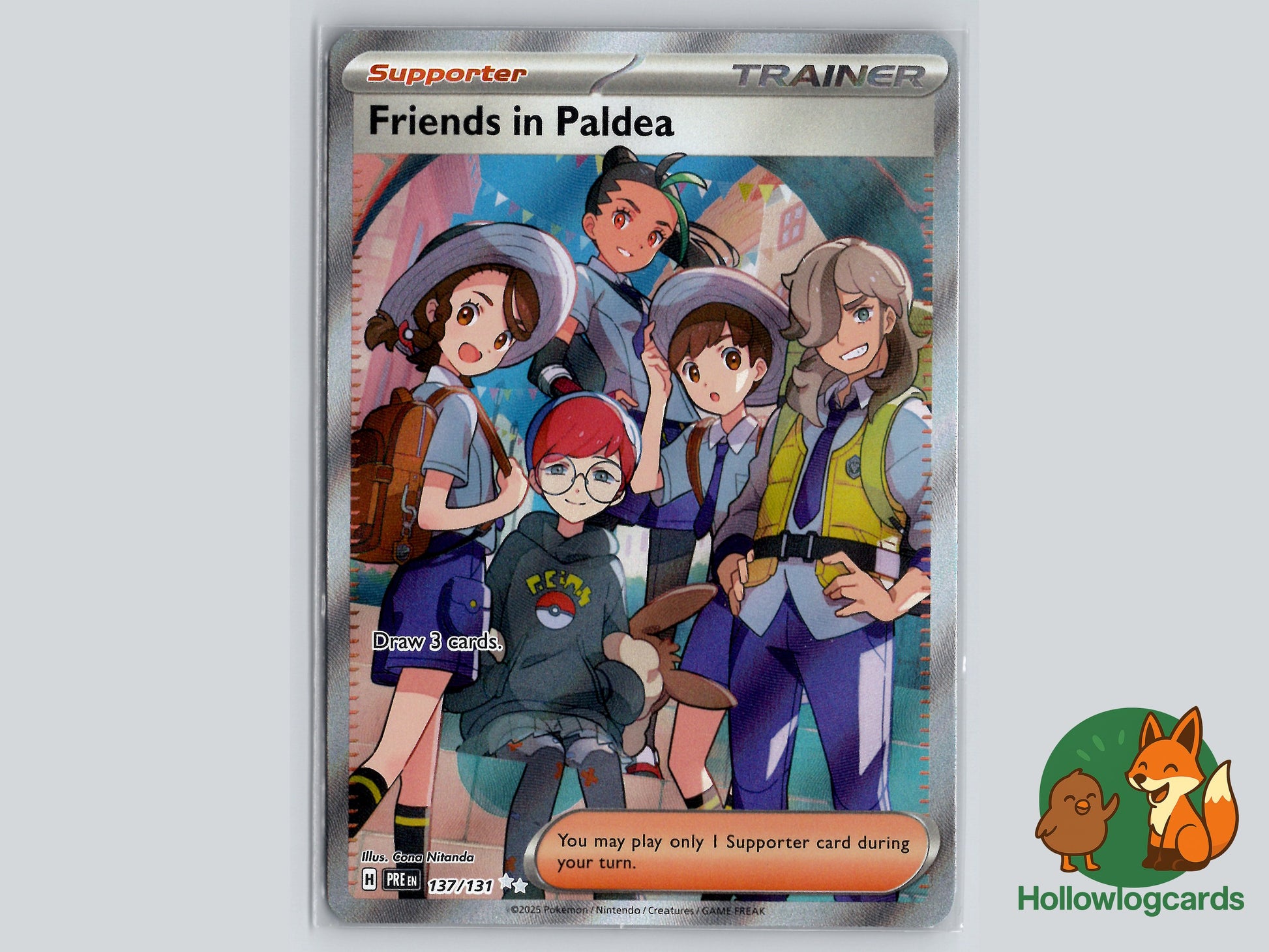 Image of Friends in Paldea Prismatic Evolutions (PRE) #137