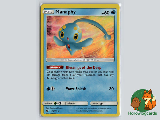 Image of Manaphy Shining Legends (SLG) #25