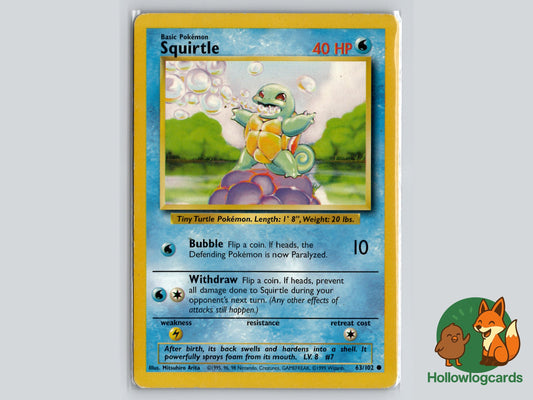 Image of Squirtle Base Set (BS) #63