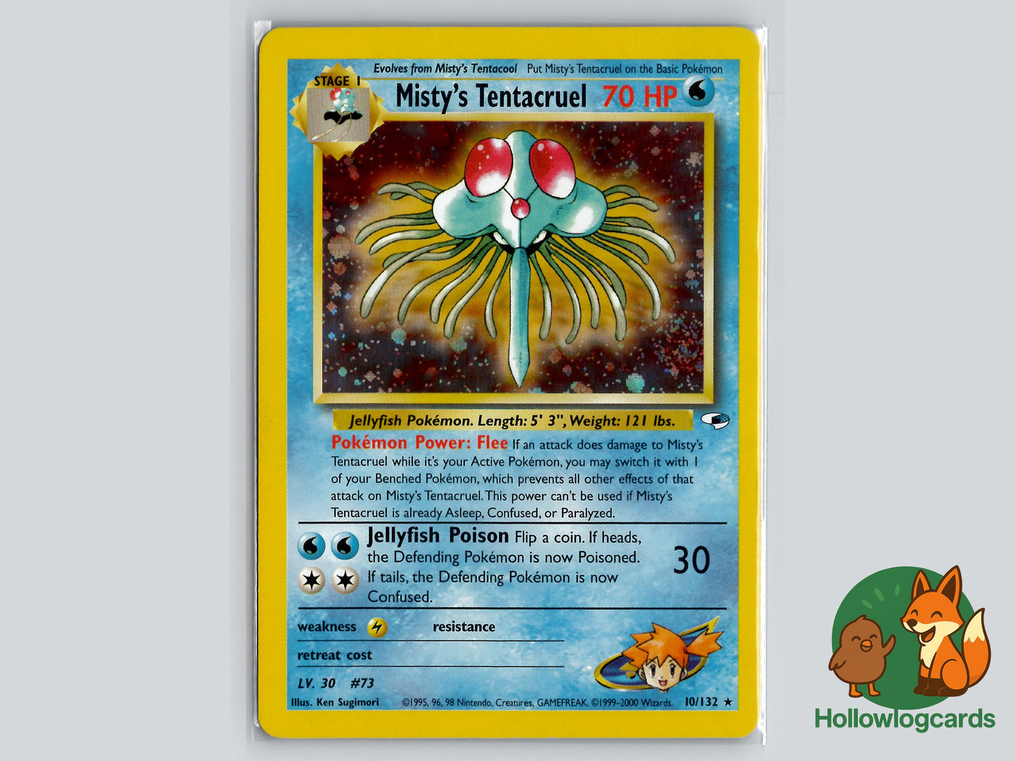 Image of Mistys Tentacruel Gym Heroes (G1) #10