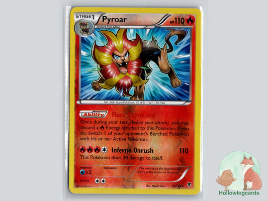 Pyroar (12/119) - Phantom Forces Pokémon Card