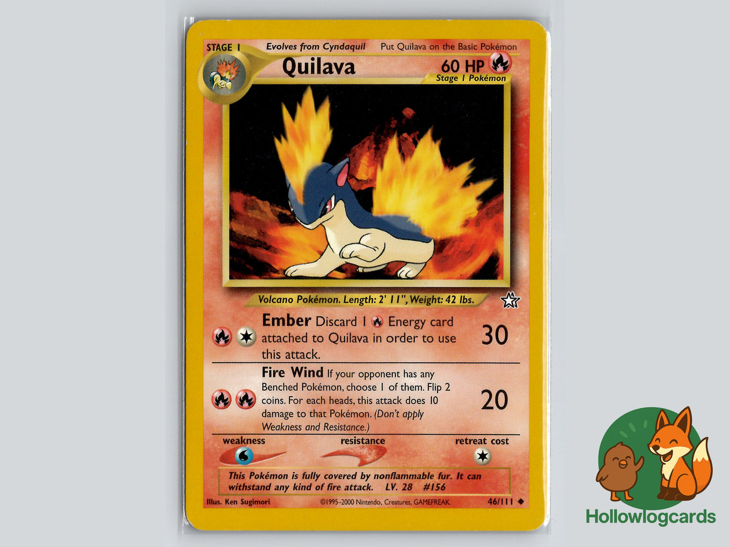 Image of Quilava Neo Genesis (N1) #46