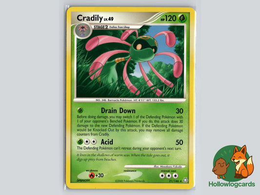 Image of Cradily Legends Awakened (LA) #21