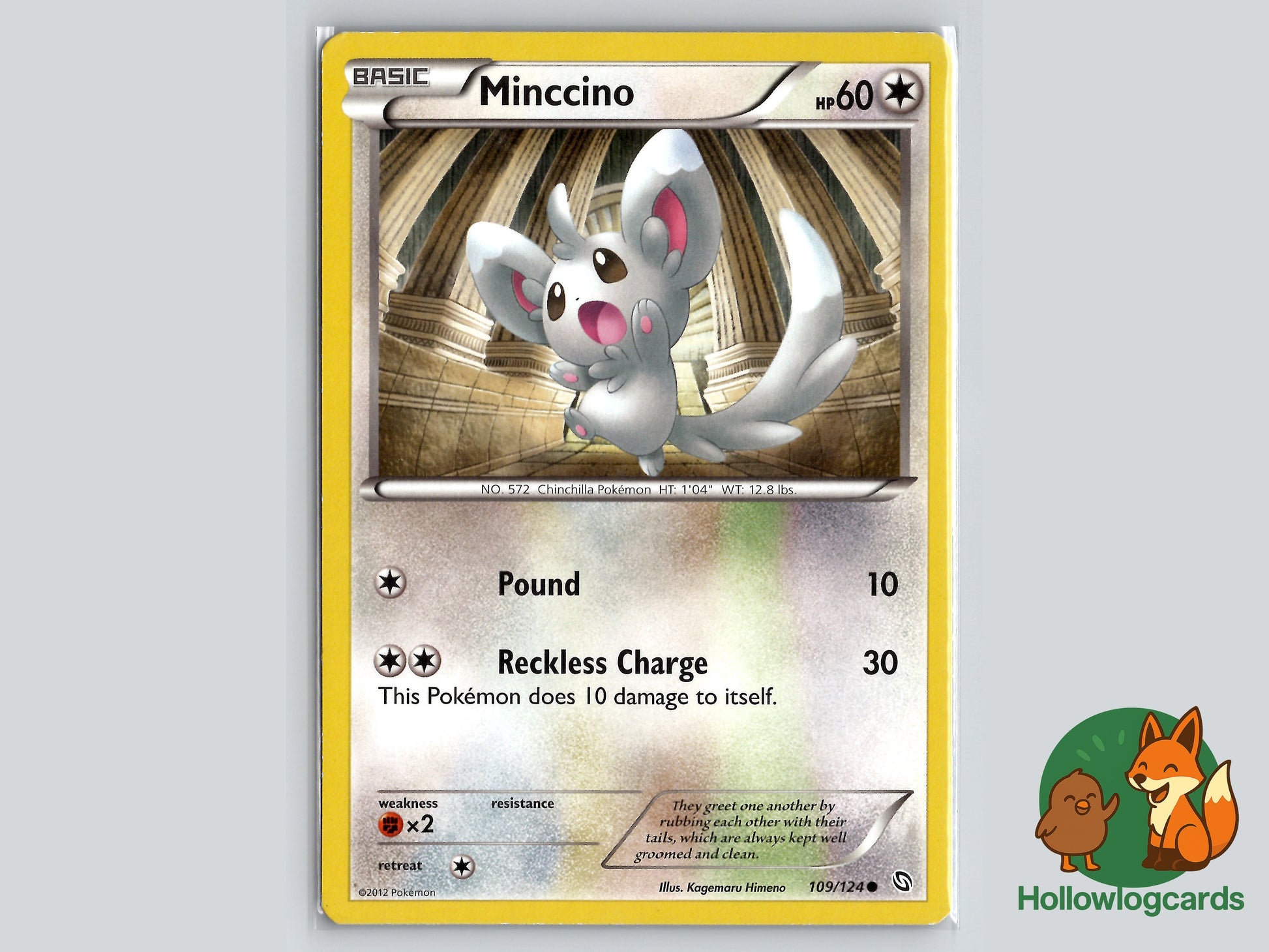 Image of Minccino Dragons Exalted (DRX) #109